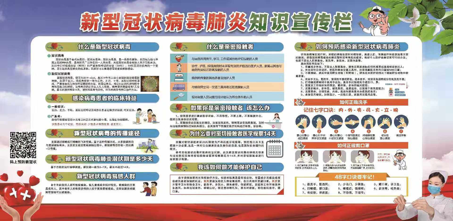 防疫二维码物料